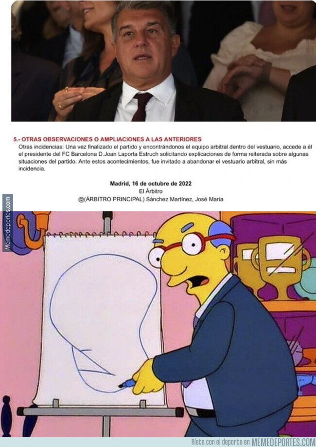 1172141 - Quizás buscaba explicaciones de por qué su equipo no jugó a nada...
