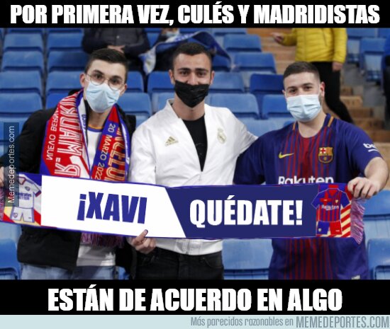 1172389 - Culés y madridistas de acuerdo
