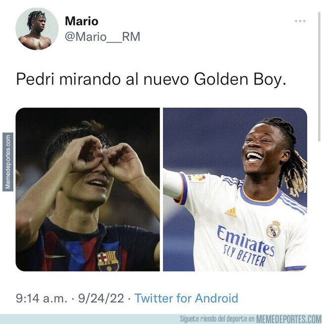 1172654 - Los binóculos de Pedri definitivamente no sirven