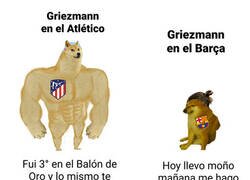 Enlace a Griezmann vuelve a estar en su hábitat