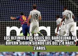 Enlace a La última vez que el Barça logró marcarle al Bayern