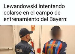 Enlace a Lewy solo quería regresar