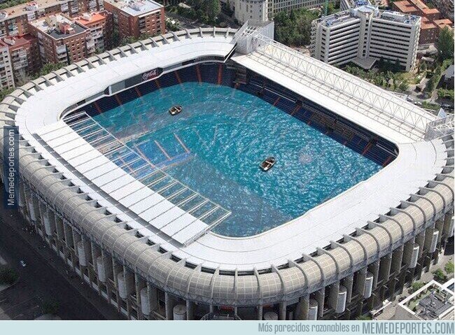1173417 - Que guapo se ve el Bernabéu desde el aire