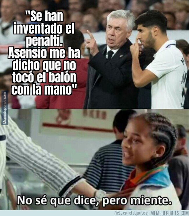 1173418 - Asensio mintió a su propio entrenador
