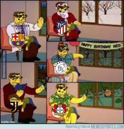 1173457 - Tremenda tunda que les dio la Champions este año