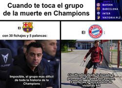 Enlace a Diferencias como afrontar grupo difícil de Champions