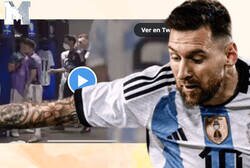 Enlace a La arenga de Messi en la final contra Brasil. Nunca lo habías visto así