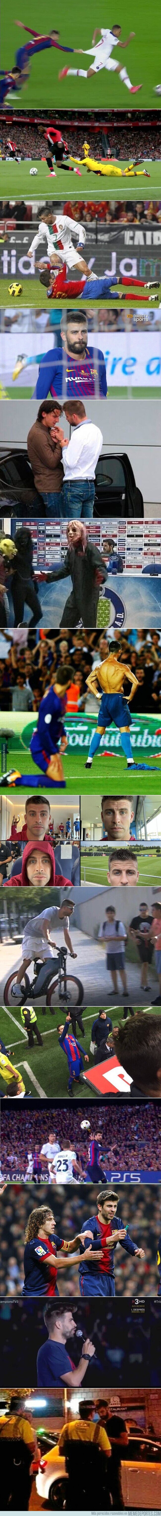 1173656 - Los highlights más graciosos de la carrera de Piqué