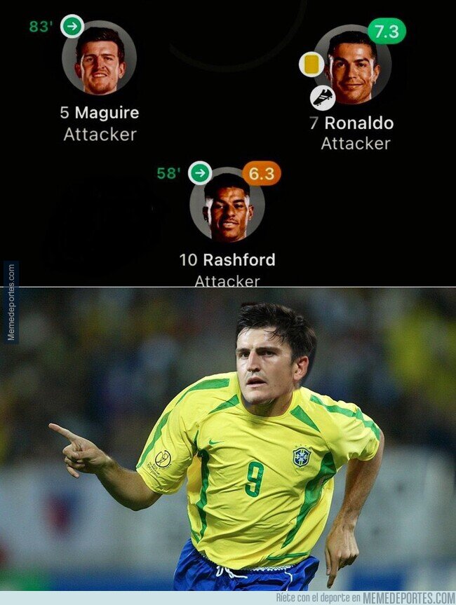1173659 - ¿Alguien sabe por qué Maguire entró como delantero contral la Real?