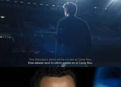 Enlace a Puede que ni hubiese jugado este partido si no hubiera dicho que se retira