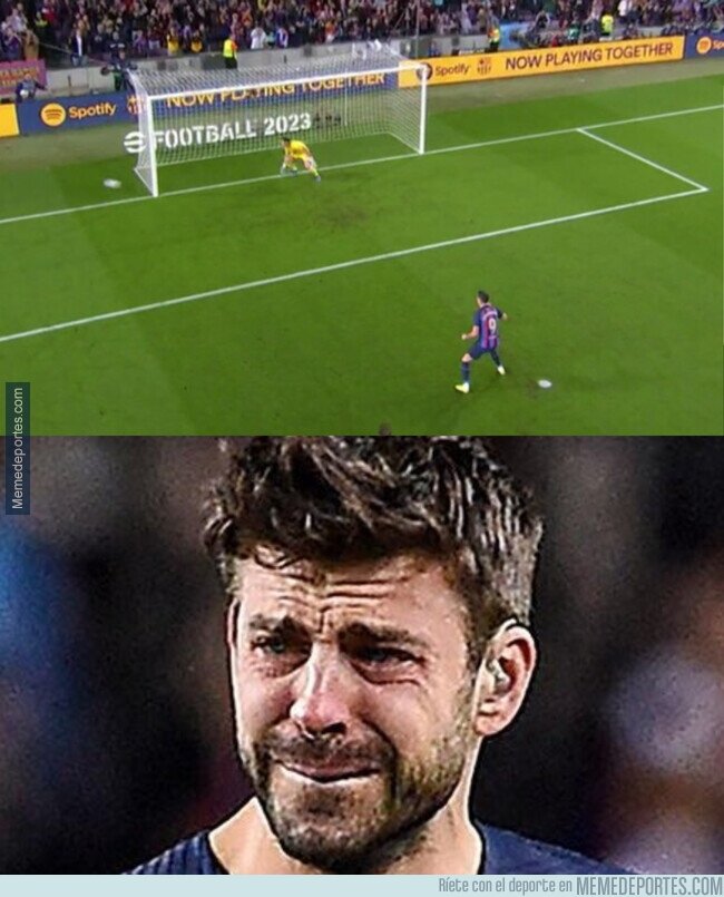 1173748 - ¿Por qué no se lo dejó tirar a Piqué?