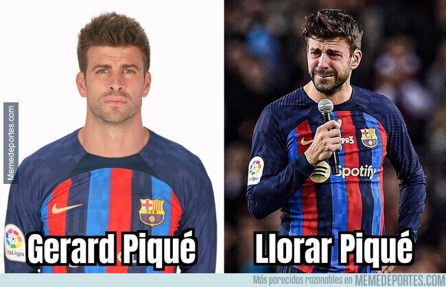 1173763 - El 'mood' de Piqué en su despedida