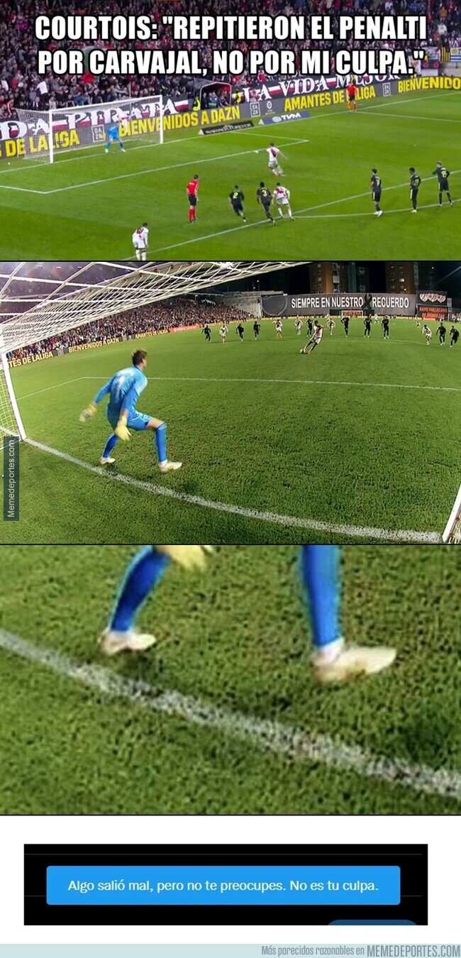 1173939 - La autocrítica de Courtois es el sextete del Madrid