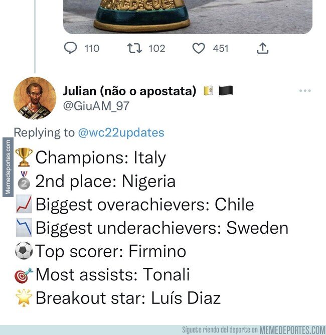 1173998 - Este desgraciao' gafó a 4 países en un solo tweet