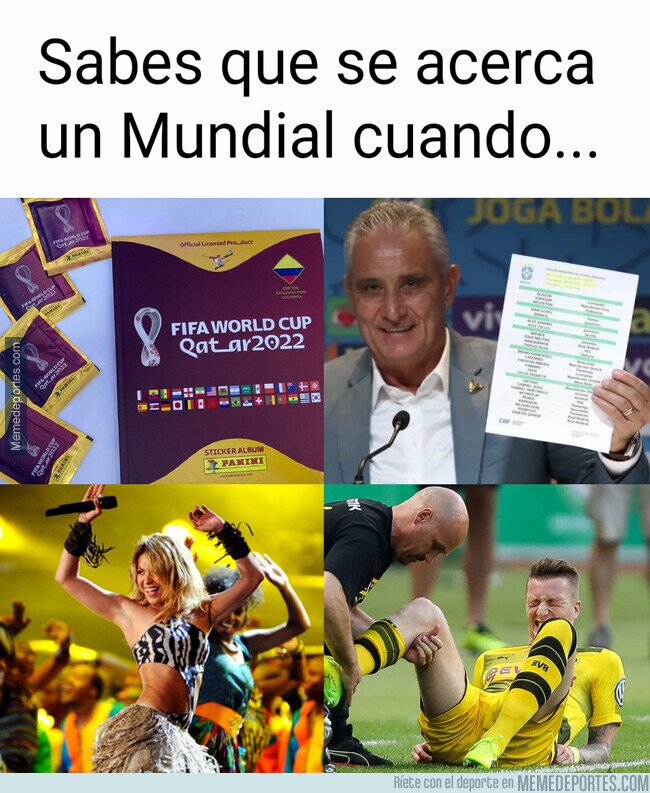 1174212 - Cosas que pasan en vísperas de un mundial