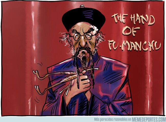 1174266 - El culpable de que Viniciús sea un provocador, es Fu-Manchu Roures