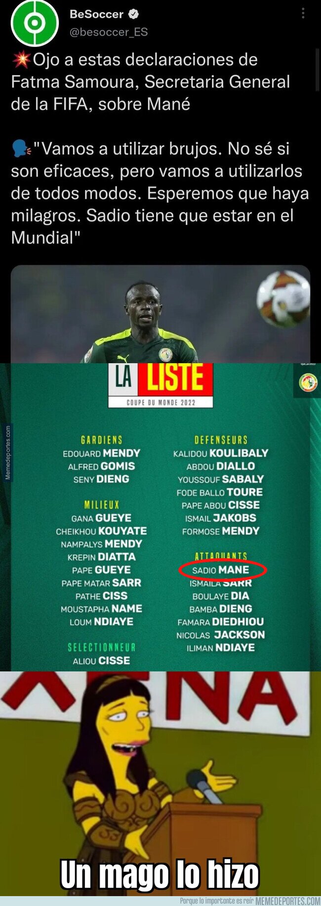 1174273 - Los extraños métodos para Sadio Mané llegara al Mundial