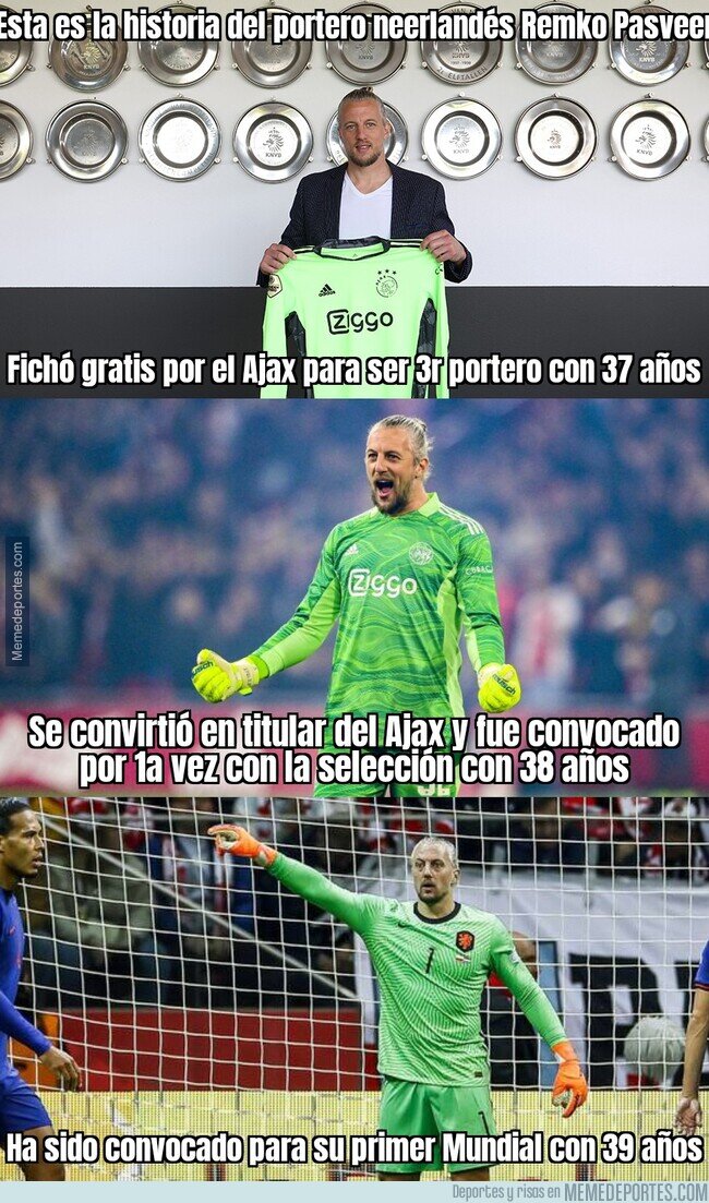 1174278 - Nunca es demasiado tarde, que se lo digan a Remko Pasveer