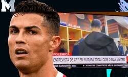 Enlace a El frio saludo de Bruno Fernandes a CR7 en el vestuario de Portugal. Será Team Ten-Hag