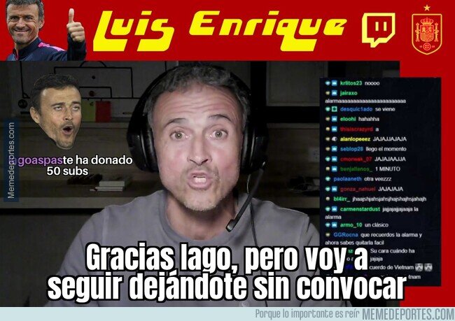 1174370 - Ya puedo imaginarme el stream de Luis Enrique