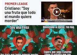 Enlace a Cristiano es una fresa