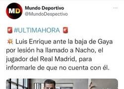 Enlace a Llamada de última hora