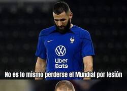 Enlace a El segundo mundial que se pierde Benzema