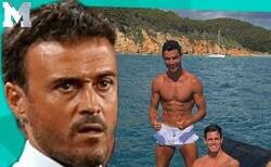 Enlace a Edu Aguirre carga contra Luis Enrique por subir fotos sin camiseta y le dan un revés monumental