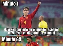 Enlace a Balde le quita un récord pero Gavi se buscó otro