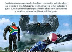 Enlace a Al menos Sudáfrica tenía opciones de clasificar en la última fecha y empató un partido