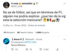 Enlace a México en términos de F1