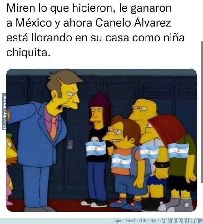 1175309 - Resumen de la victoria de Argentina sobre México