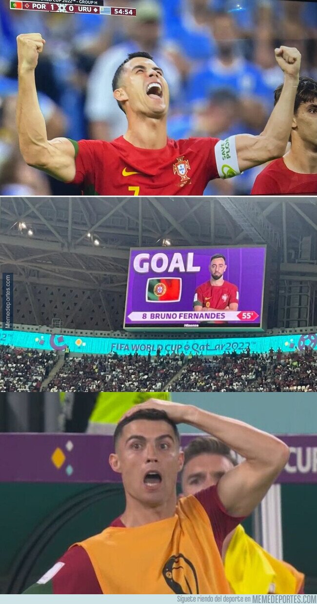 1175317 - Cómo celebra el Bicho goles ajenos