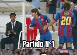Enlace a Messi cumple 1000 partidos en su carrera