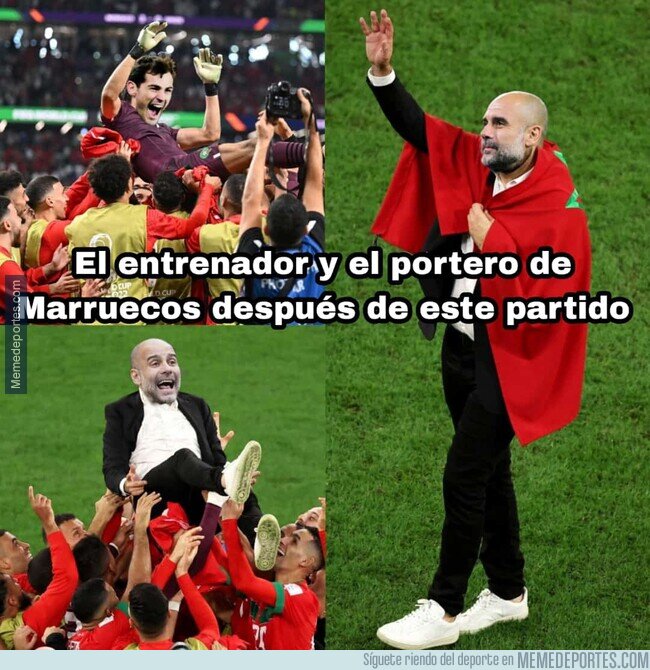 1175849 - La selección de Marruecos después del partido