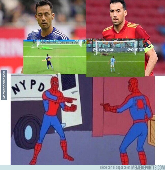 1175907 - Busquets y Yoshida se parecen tanto que los dos fallaron sus penaltis