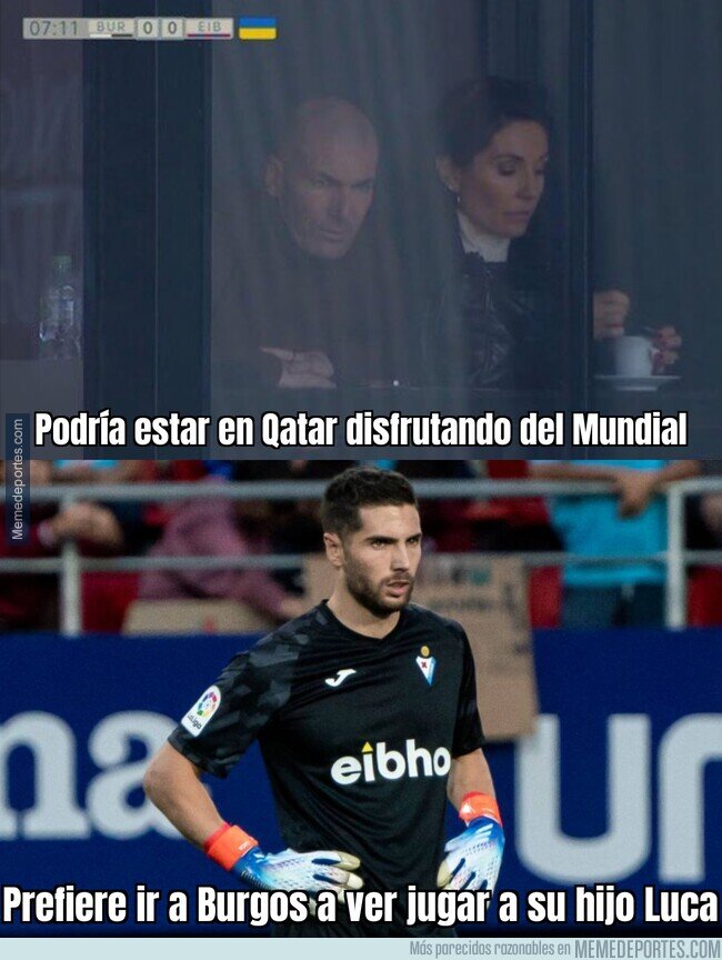 1176082 - Por la familia, Zidane prefiere Burgos a Qatar