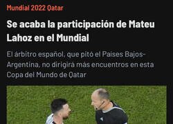 Enlace a Messi se carga a Mateu del Mundial