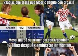 Enlace a Messi y Modric, carreras paralelas