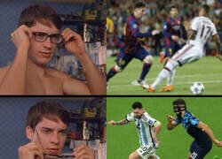 Enlace a Me pareció ver un Messi de otro tiempo