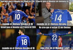 Enlace a Marruecos ganará el Mundial según la teoría de los dorsales del Chelsea