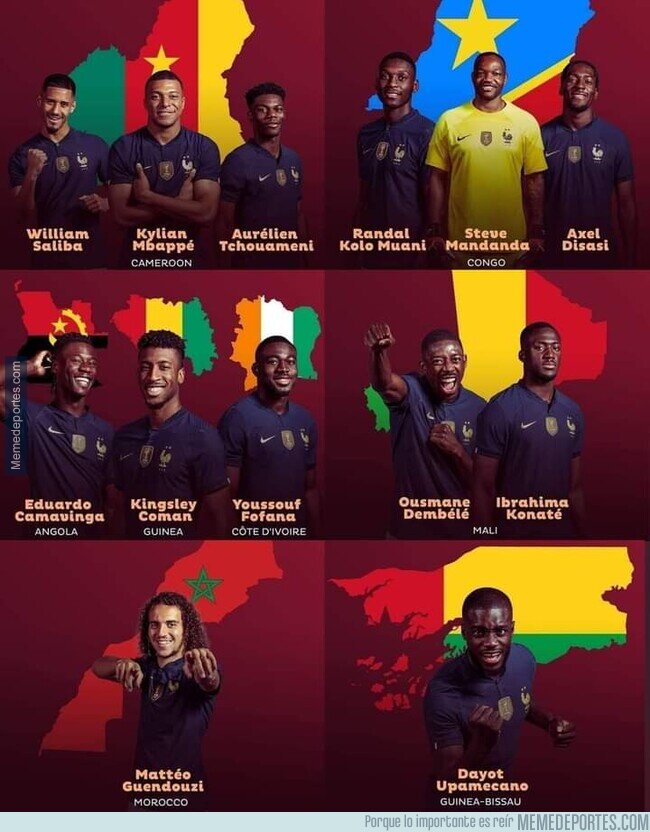 1176802 - África si llegó a la final del Mundial, pero su eurocentrismo es muy grande para reconocerlo.