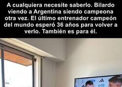 Enlace a Bilardo viendo a Argentina campeón no debería pasar desapercibido