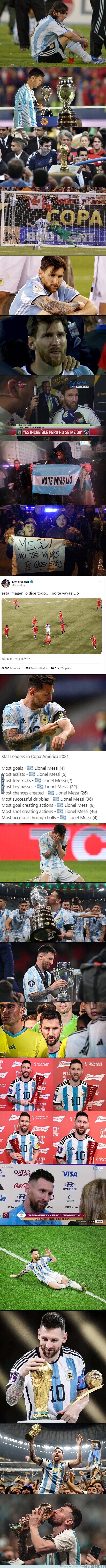 1176939 - Una historia sobre Messi con solo imágenes