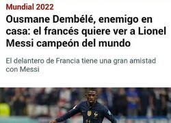 Enlace a Dembélé puso todo de su parte