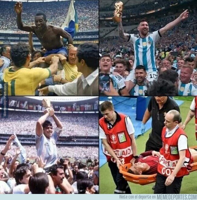 1177487 - Jugadores siendo levantados en las finales