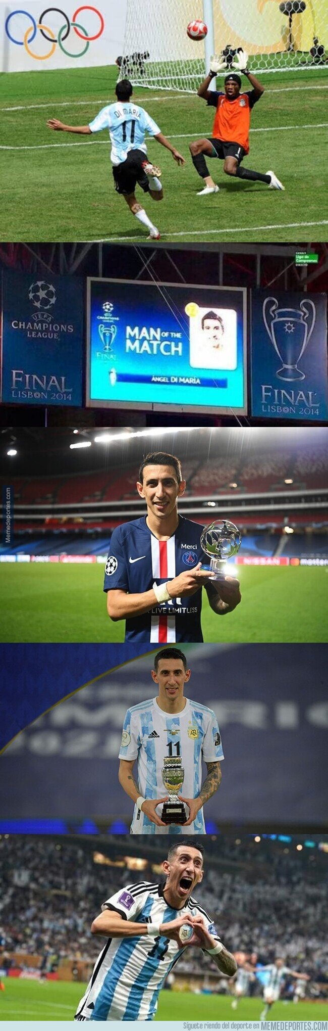 1177668 - Creo que Di María se ha ganado a pulso reconsiderar su puesto en el top del último siglo.