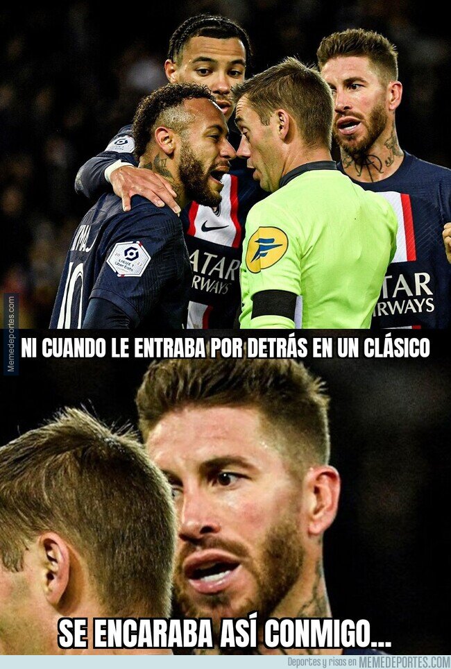 1177707 - Ramos nunca vio así a Neymar