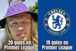 Enlace a Qué barbaridad lo de Haaland