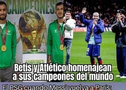 Enlace a ¿Habrá homenaje a Messi en París?